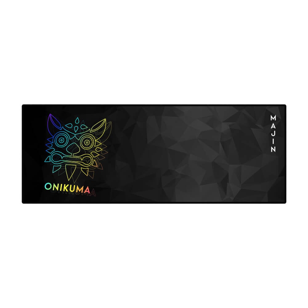 แผ่นรองเมาส์เกมมิ่ง ONIKUMA MAJIN GAMING MOUSEPAD - สีดำ